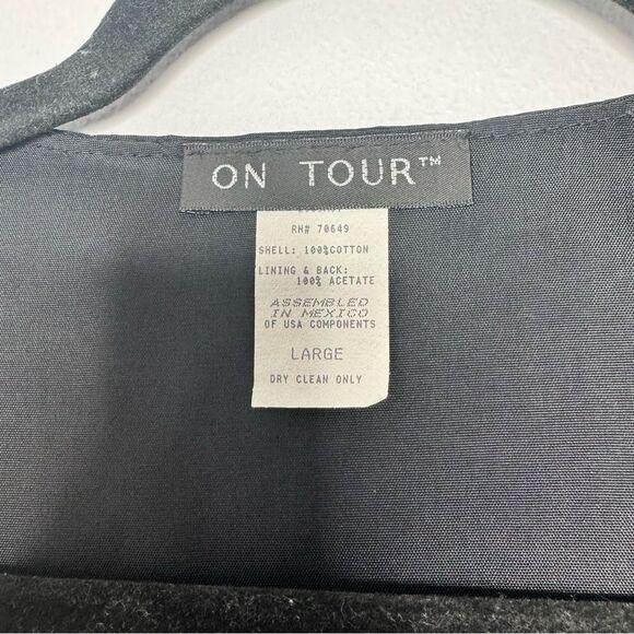 Vintage on tour fall vest size large - Picture 3 of 5